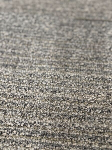 Light Grey/Beige Striped Carpet Tile