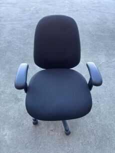 Black Task Chair/arms (buy 5 get 1 FREE)