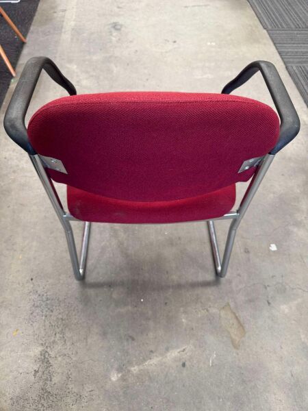 Burgundy  Chair 