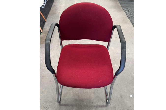 Burgundy  Chair 