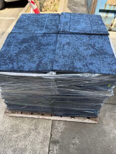 Blue Carpet Tile